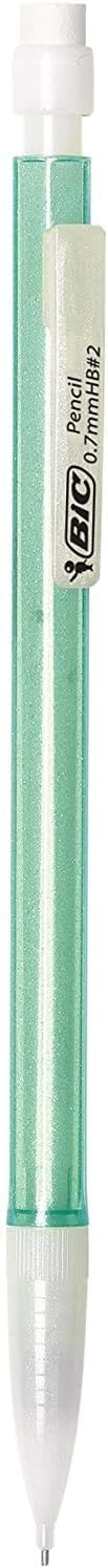 Bic Mechanical Pencil #2 EXTRA SMOOTH, 40 Pack Of Twenty 0.5mm, and Twenty 0.7 mm - Assorted Colored Barrels - Variety Pack of Bic Lead Pencils