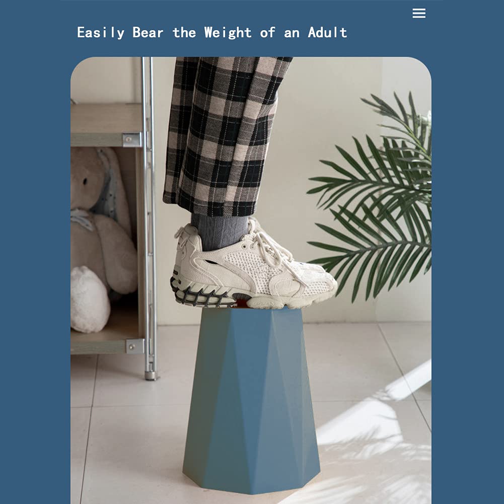 Small Trash Can 2 Pack Bathroom Garbage Can 2.6 Gallon Waste Basket for Dorms Bedrooms Offices, Blue