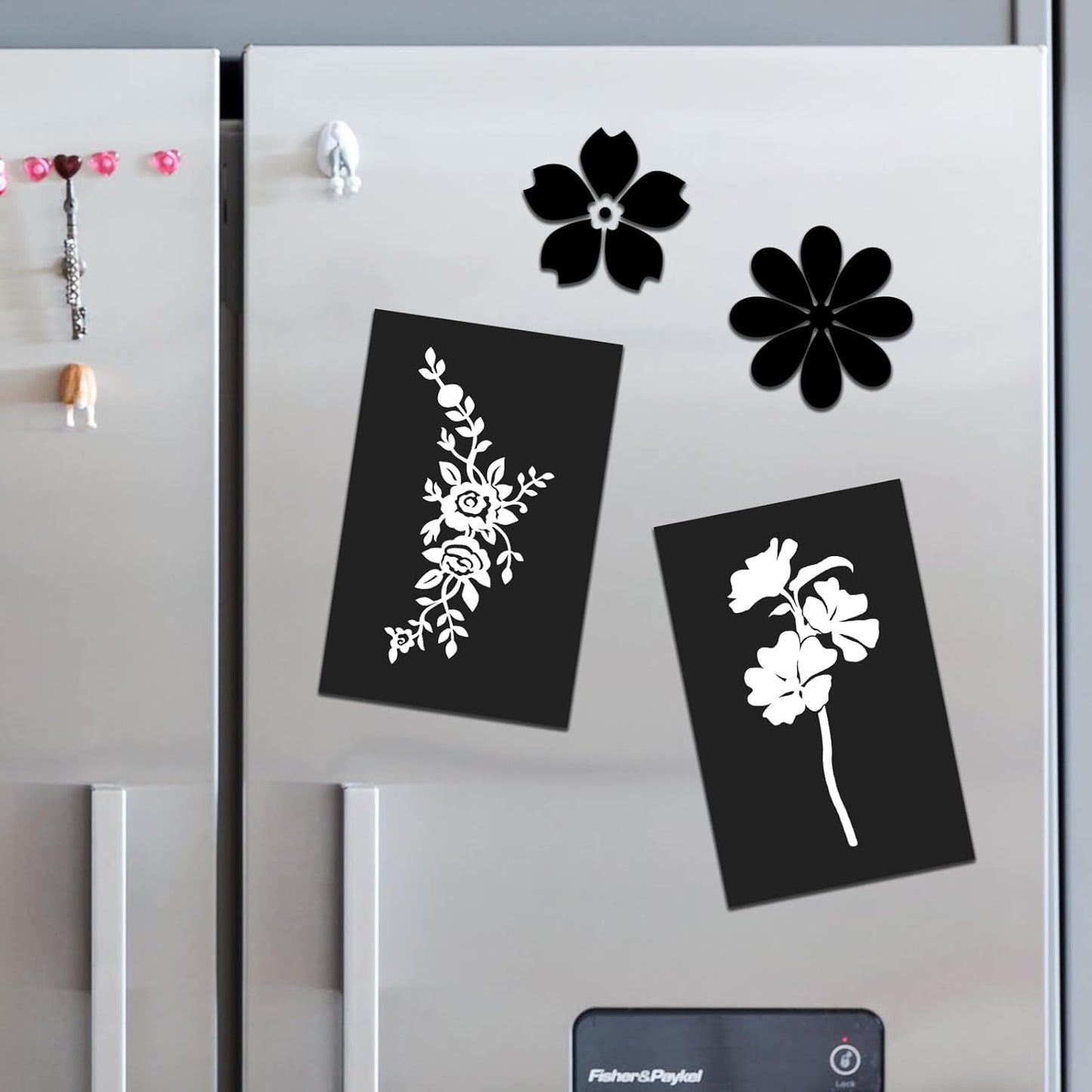 Plain Magnet Sheets,10PCS,5''x7''Flexible Rubber Magnetic Sheet,20Mil Non-Adhesive Magnetic Sheet for Die Storage,Business Dignage,Car,Sticker,Craft Product,Souvenir,Refrigerator Sticker