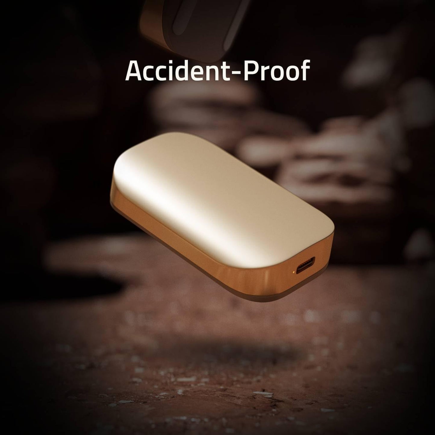 SK hynix Beetle X31 512GB Portable SSD with DRAM, up to 1050MB/s, USB 3.2 Gen2, External Hard Drive Compatible with PC, Mac, Laptop, PS5 (Champagne Gold)