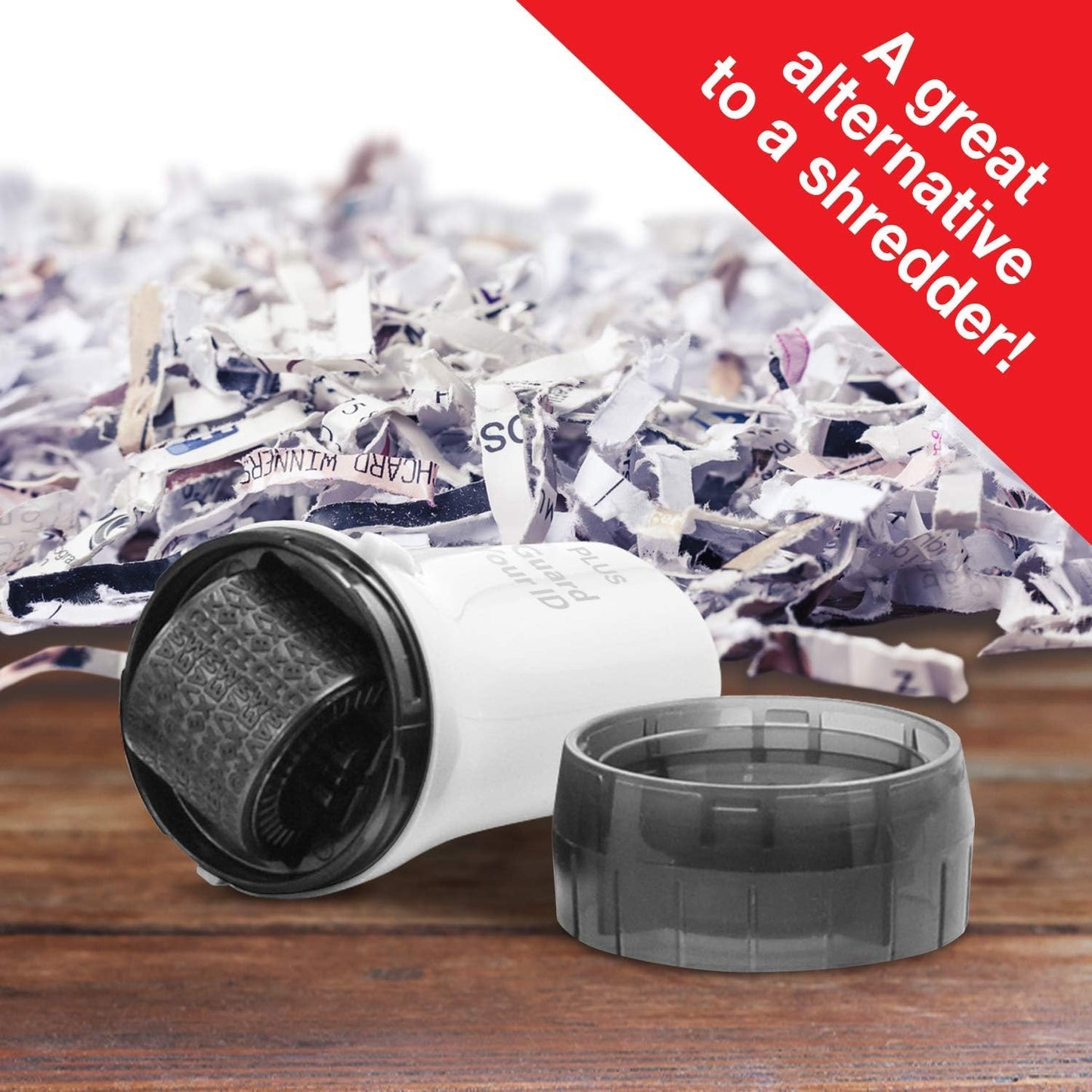 Guard Your ID Advanced Security Roller 2.0 for Identity Theft Prevention Stamping White