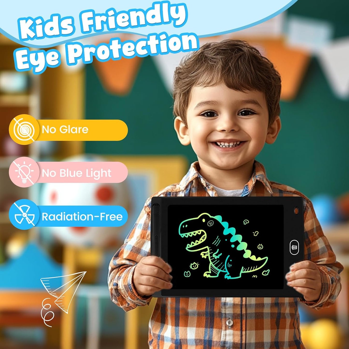 24 Pack 8.5 inch LCD Writing Tablet for Kids - Erasable and Reusable Toddler Doodle Board, Ideal Drawing Pad for Learning Toy for Ages 3-8,Gift for Girls Boys