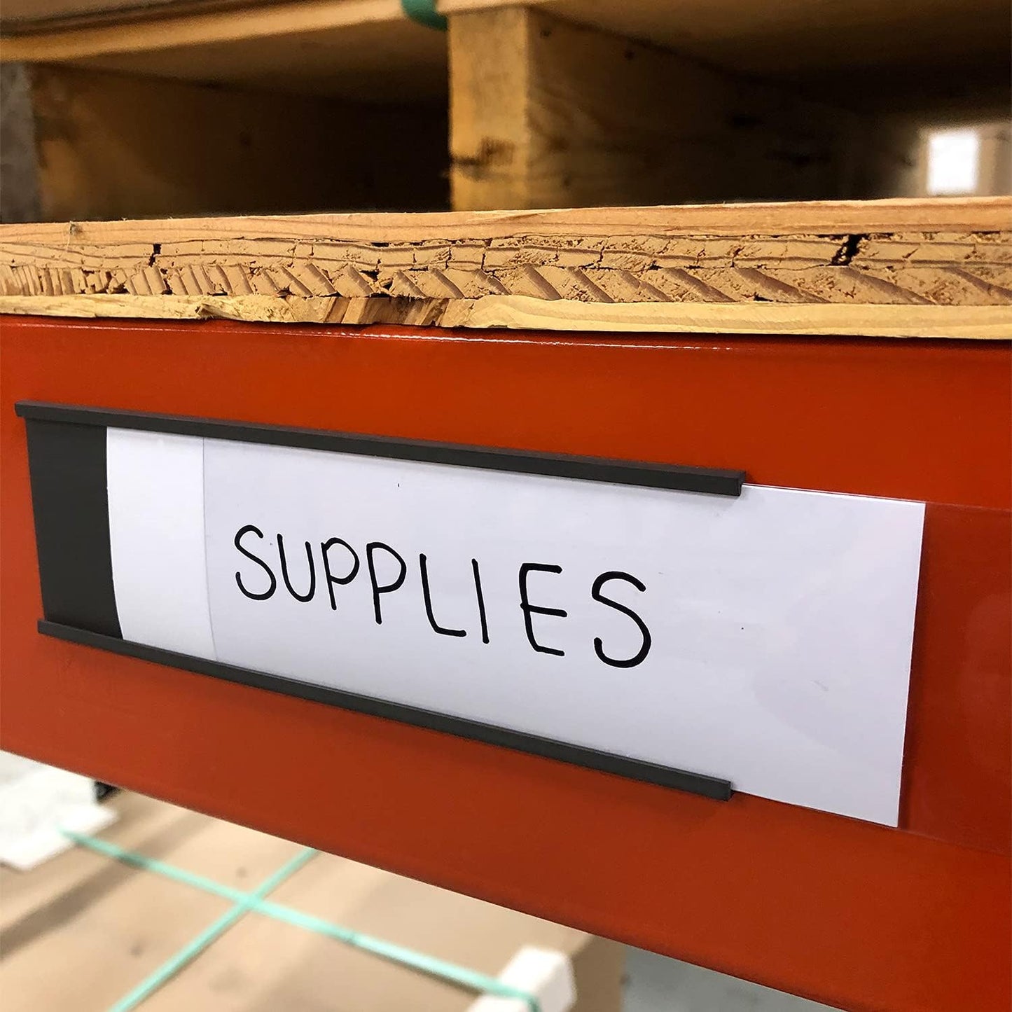 SmartSign Magnetic 'C' Channel Label Holders | 2.5" x 6" Pack of 10