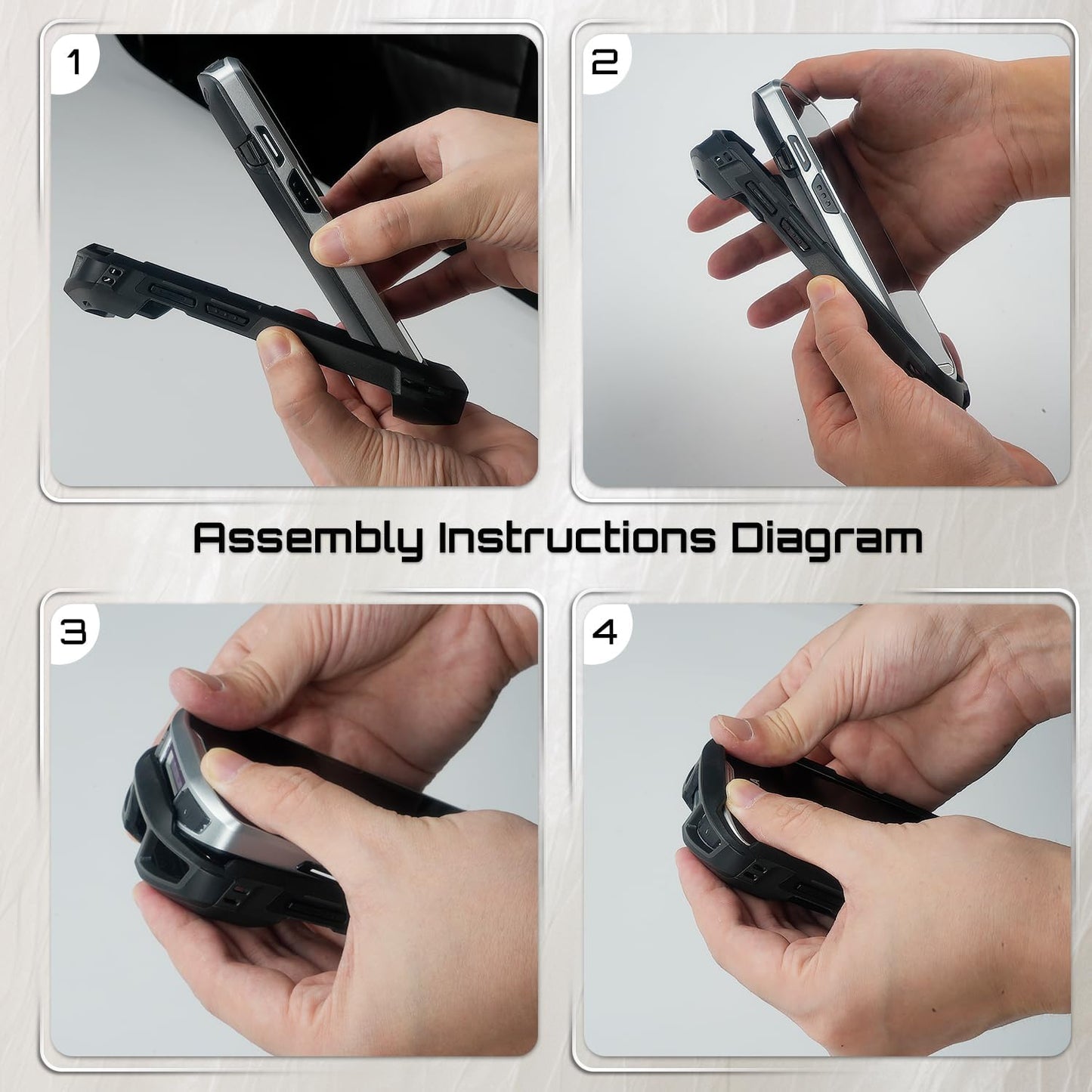 TC51 TC52 TC56 TC57 TC510K Case with Hand Strap - Protective & Ergonomic for Zebra Handheld Barcode Scanners SG-TC5X-EXO1-01 SG-TC5X-EXONHS-01 (Red-Yellow Blend)