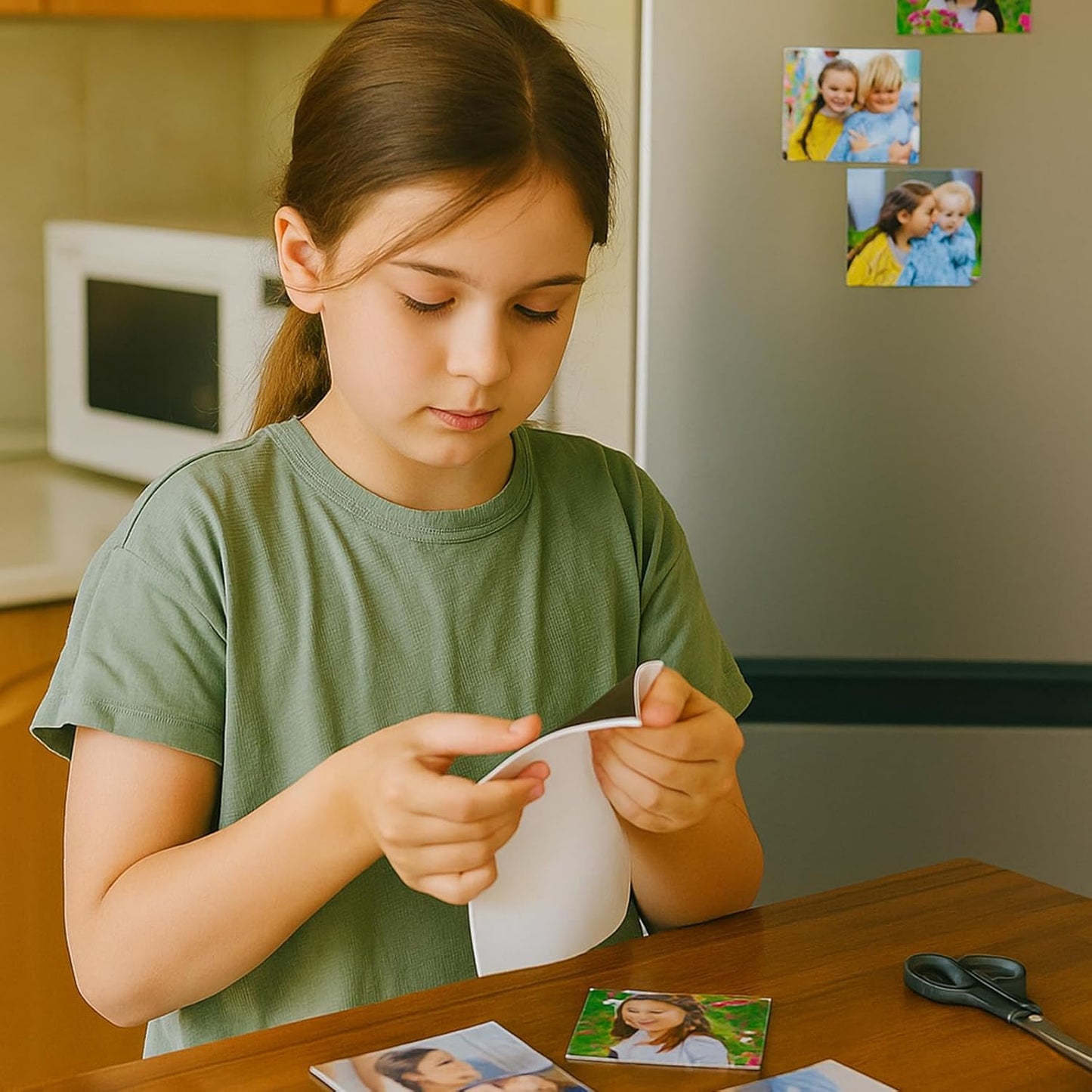 Magnetic Sheets with Adhesive Backing 2 x 3.5 Inch, 300 Packs Business Card Magnets Peel and Stick, Business Cards Customizable, Adhesive Magnetic Sheets, Custom Business Cards Personalized