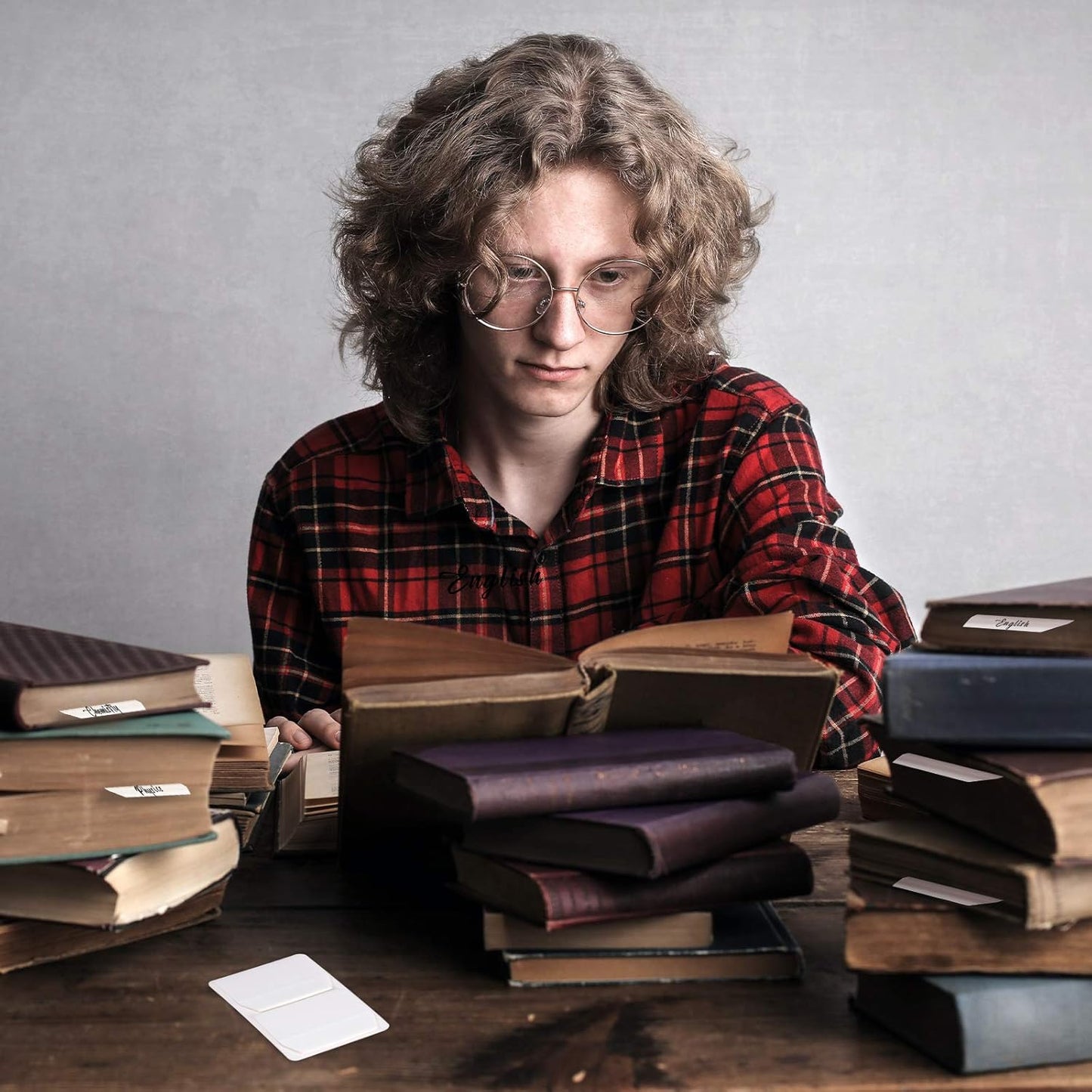 Zonon 200 Pieces Tabs 2 Inch Sticky Index Tabs, Writable and Repositionable File Labels Flags White Page Pop up Markers Labels for Reading Notes, Books and Classify Files