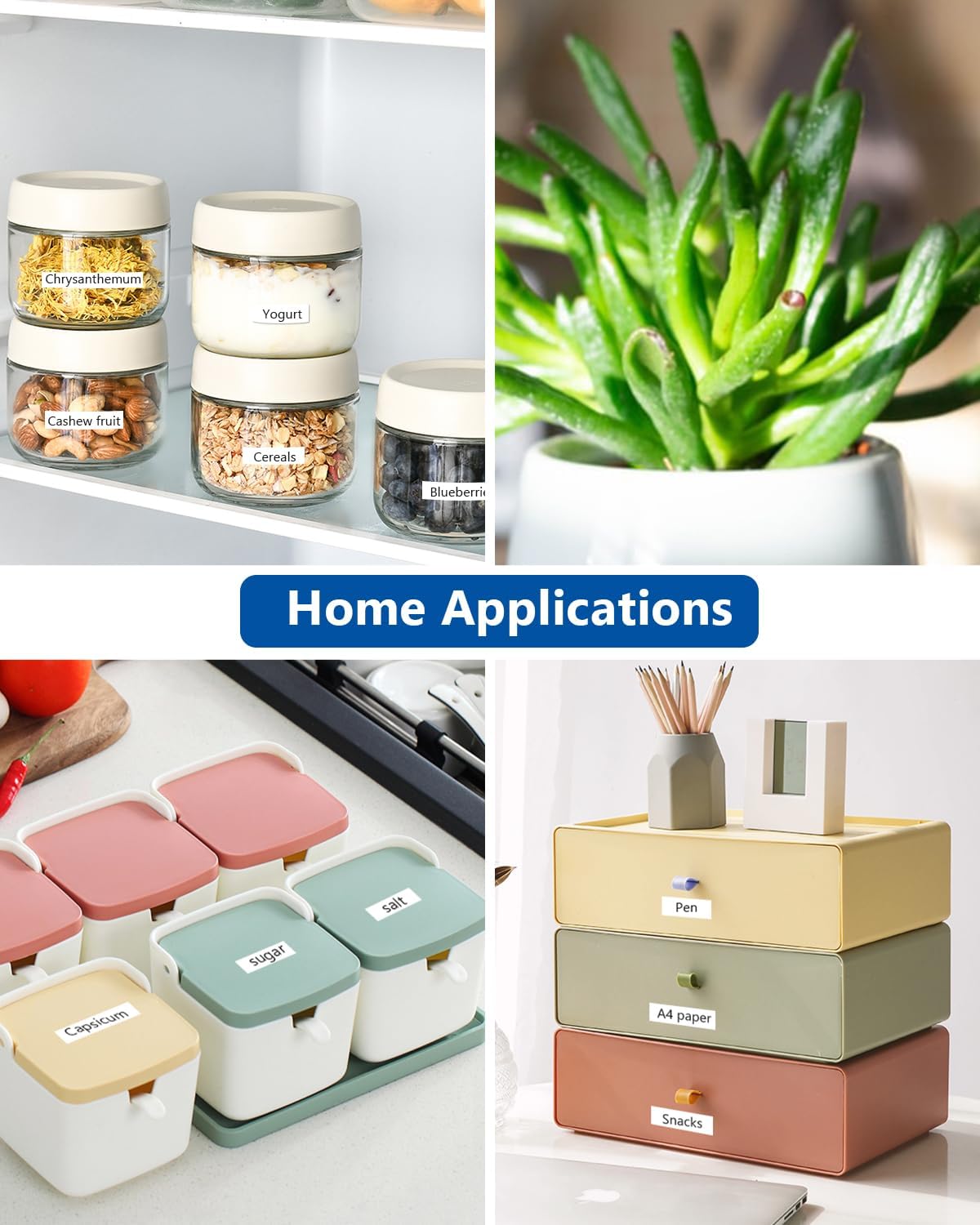 Value Pack TZe TZ Tape 12mm 0.47" Laminated Black on White Compatible for Ptouch Tape 1/2 Inch Refills for P Touch PT-H110 D210 D220 D400 D600 Label Maker, 30-Pack