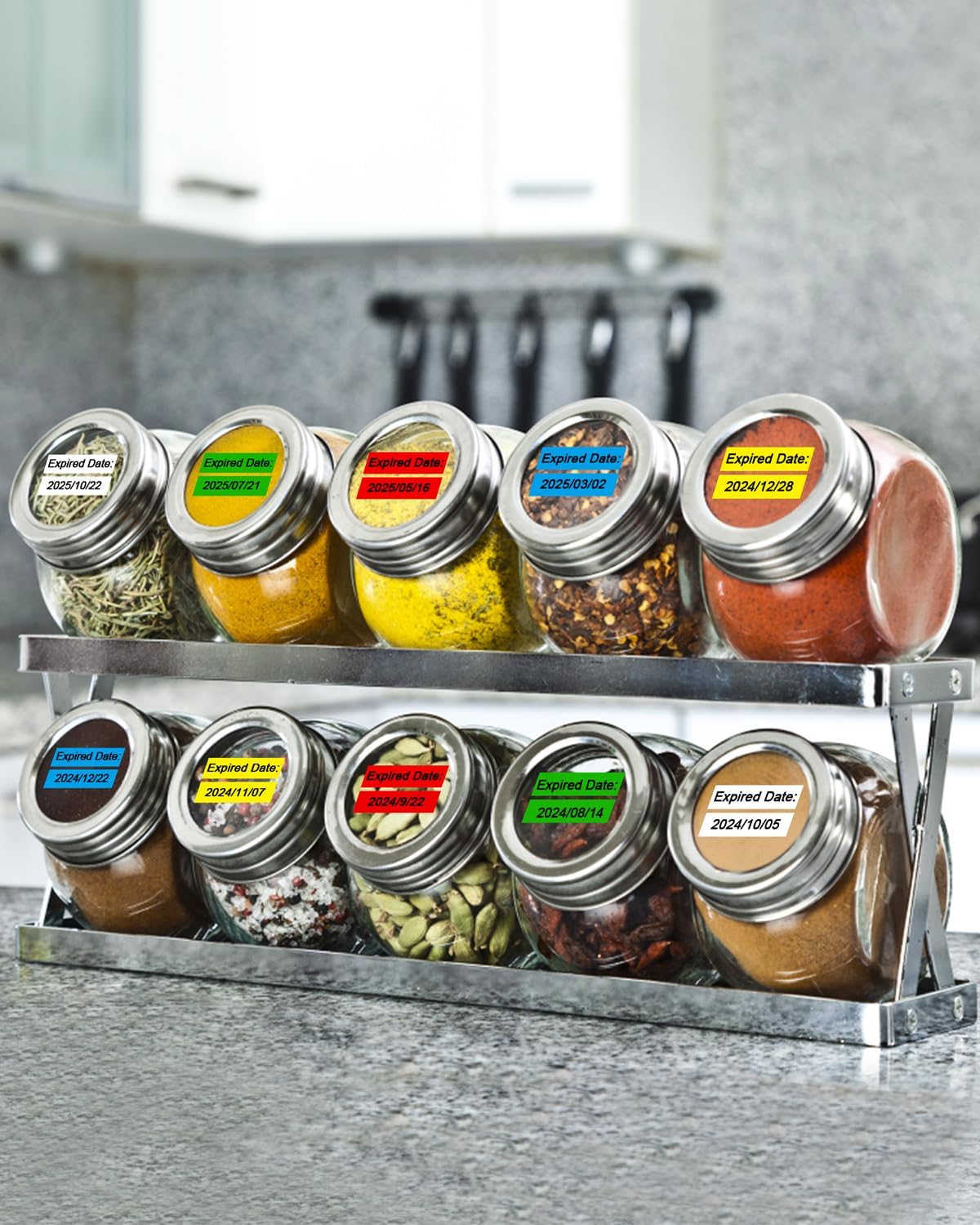 6-Pack Compatible for Brother P Touch TZ Label Tape TZe-231 131 431 531 631 731 12mm 0.47 Laminated Multi Color for P Touch PT-H110 PTD210 PTD220 PTD600, Clear/White/Red/Blue/Yellow/Green