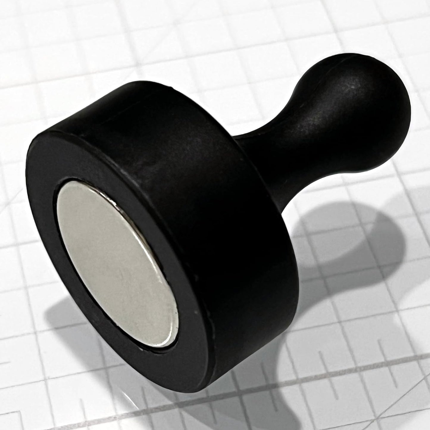 GLASSBOARD STUDIO Powerful Neodymium Magnets, Pawn-Shaped - Strong Fridge/Refrigerator and Whiteboard Magnet, Ideal for Office, Kitchen, Crafts - Rare Earth, Heavy Duty (8, Citrus Green)