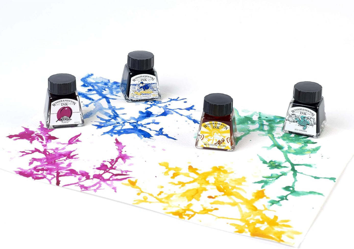 Winsor & Newton Drawing Ink, 14ml Bottle, White