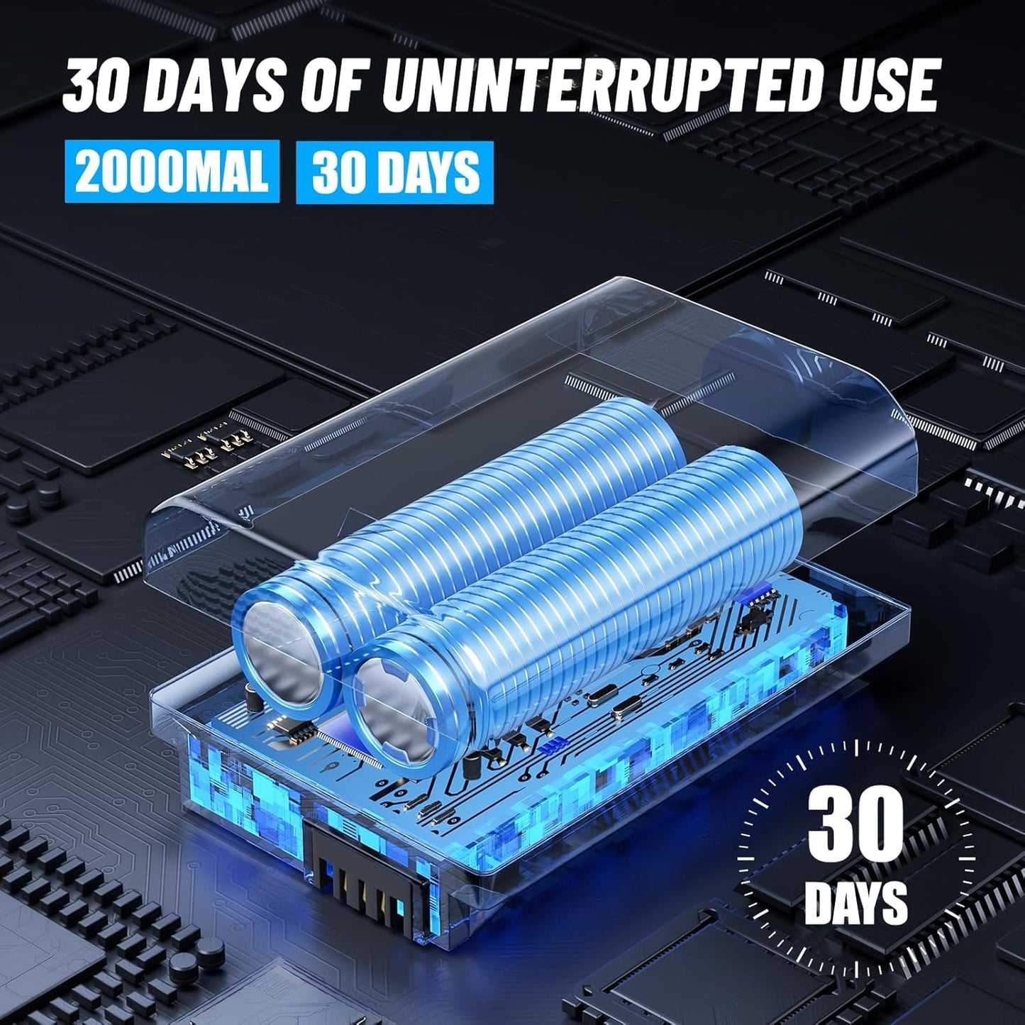 1D Handheld Barcode Scanner – Wireless Range Up to 328ft, Perfect for Retail, Warehouse, and Office Use