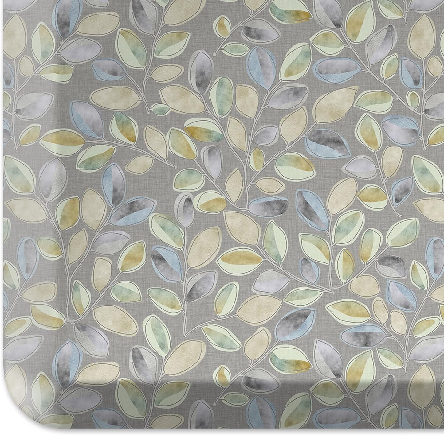 GelPro Anti-Fatigue Designer Comfort Kitchen Floor Mat Orchard Grey Lake 30x108