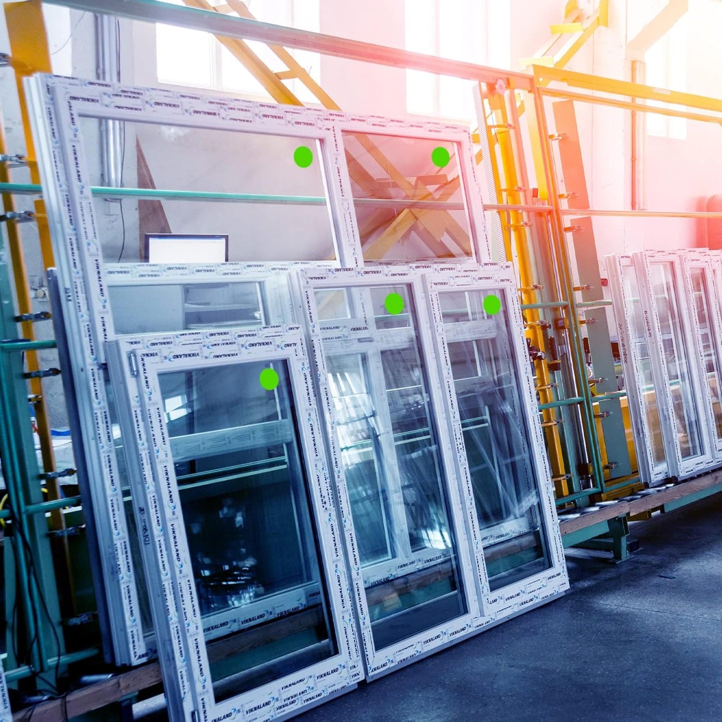 ChromaLabel 3 Inch Round Label Permanent Color Code Dot Stickers, 500 Labels per Roll, Lavender