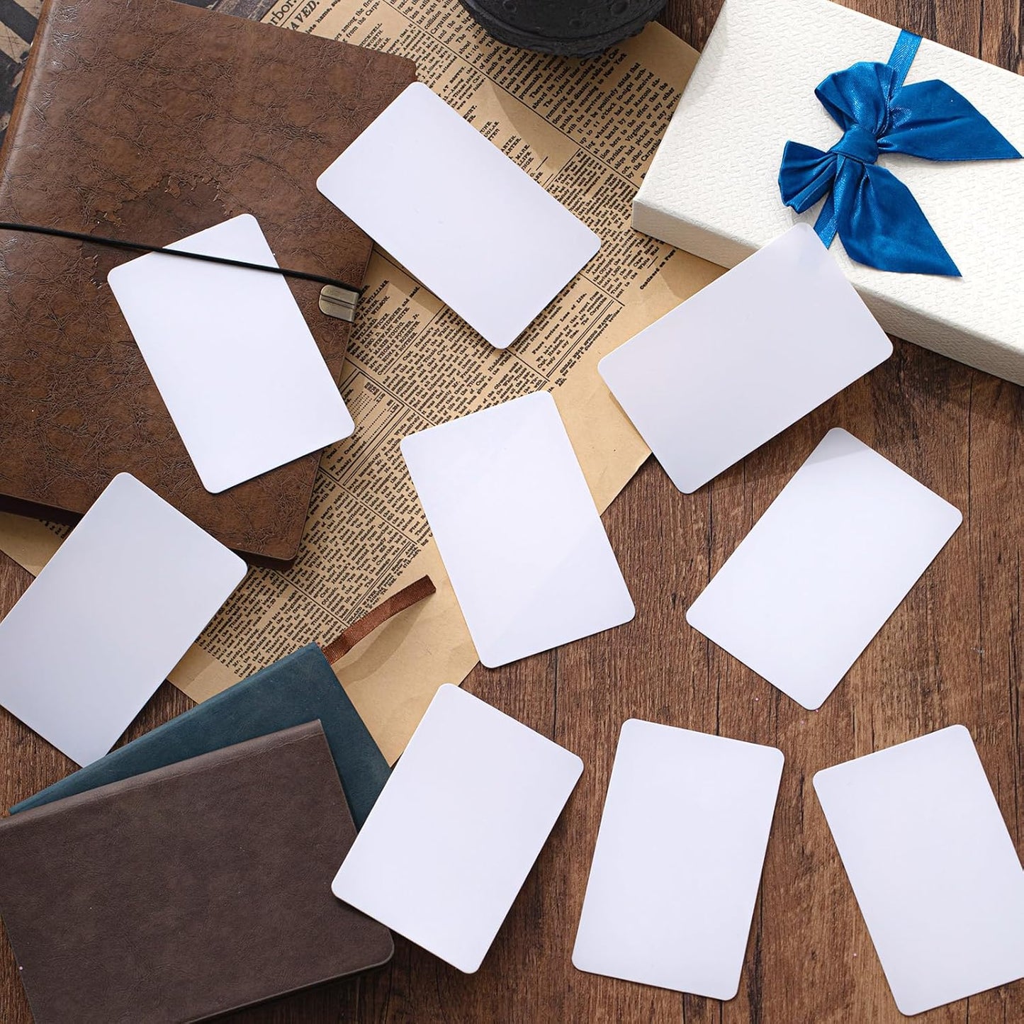 Zomiboo 200 Pieces Tall Trading Card Dividers, Plastic Trading Card Page Dividers for Games Sports Baseball, 2.7 x 4.2 Inch