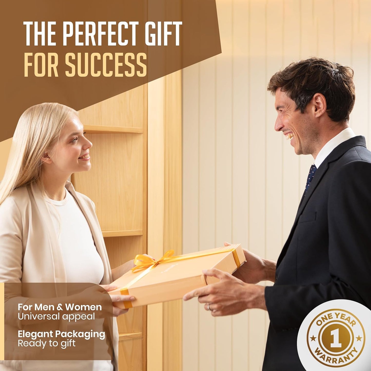 STYLIO Zipper Portfolio | Padfolio 3 Ring Binder and Clipboard Folio (Removable) | Portfolio Organizer for Documents, Tablet, Phone |Faux Leather Binder for Men and Women | Tan (Brown) Color