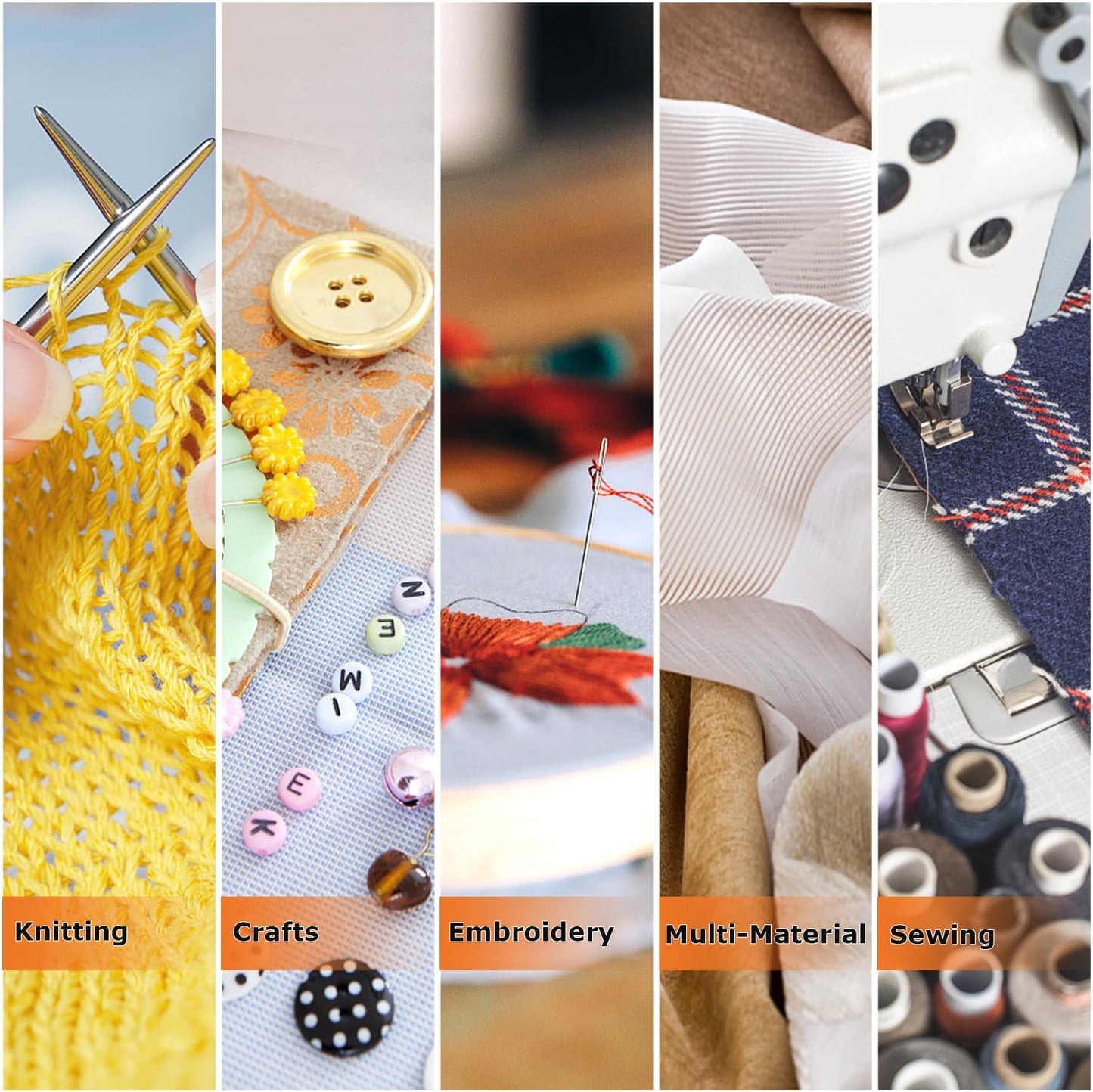 Professional Paper Cutting Scissors 4 Pack, Office Craft Scissors Set with Ultra Sharp Blades for Adults, Art Projects, Gift Wrapping