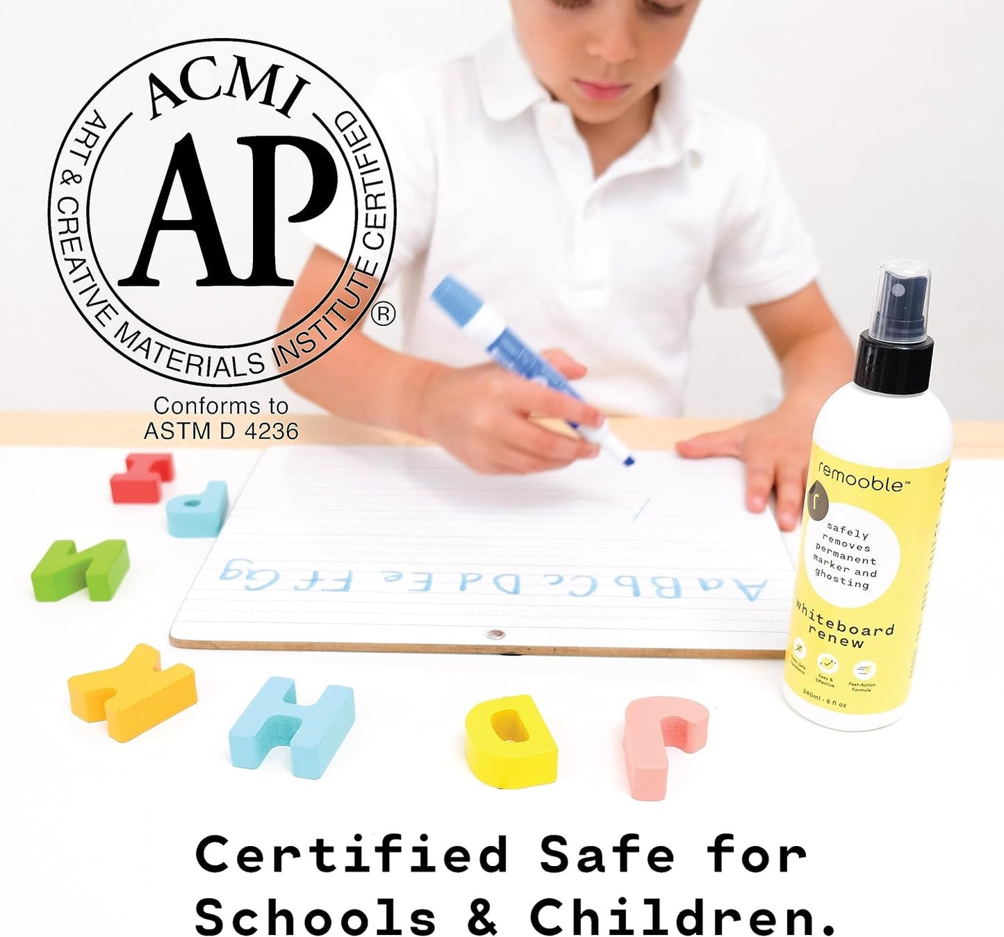 Remooble Dry Erase Whiteboard Cleaner 1 Gallon