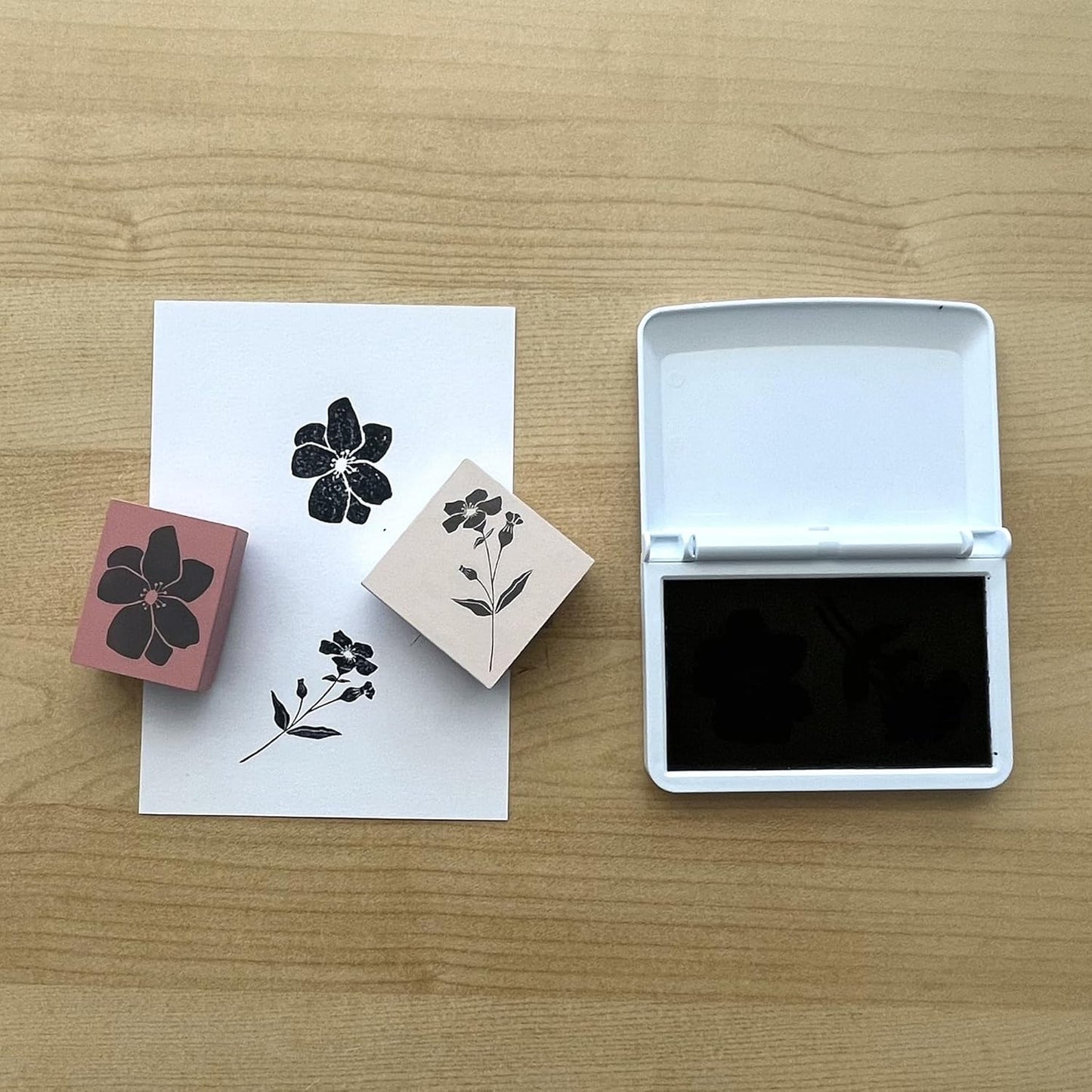 COLOP Make Series, Ink Stamp Pads, with Non-Toxic Premium Ink, Water-Based Acid-Free (Fancy Grey, Make 1-1-15/16" x 3-1/2")