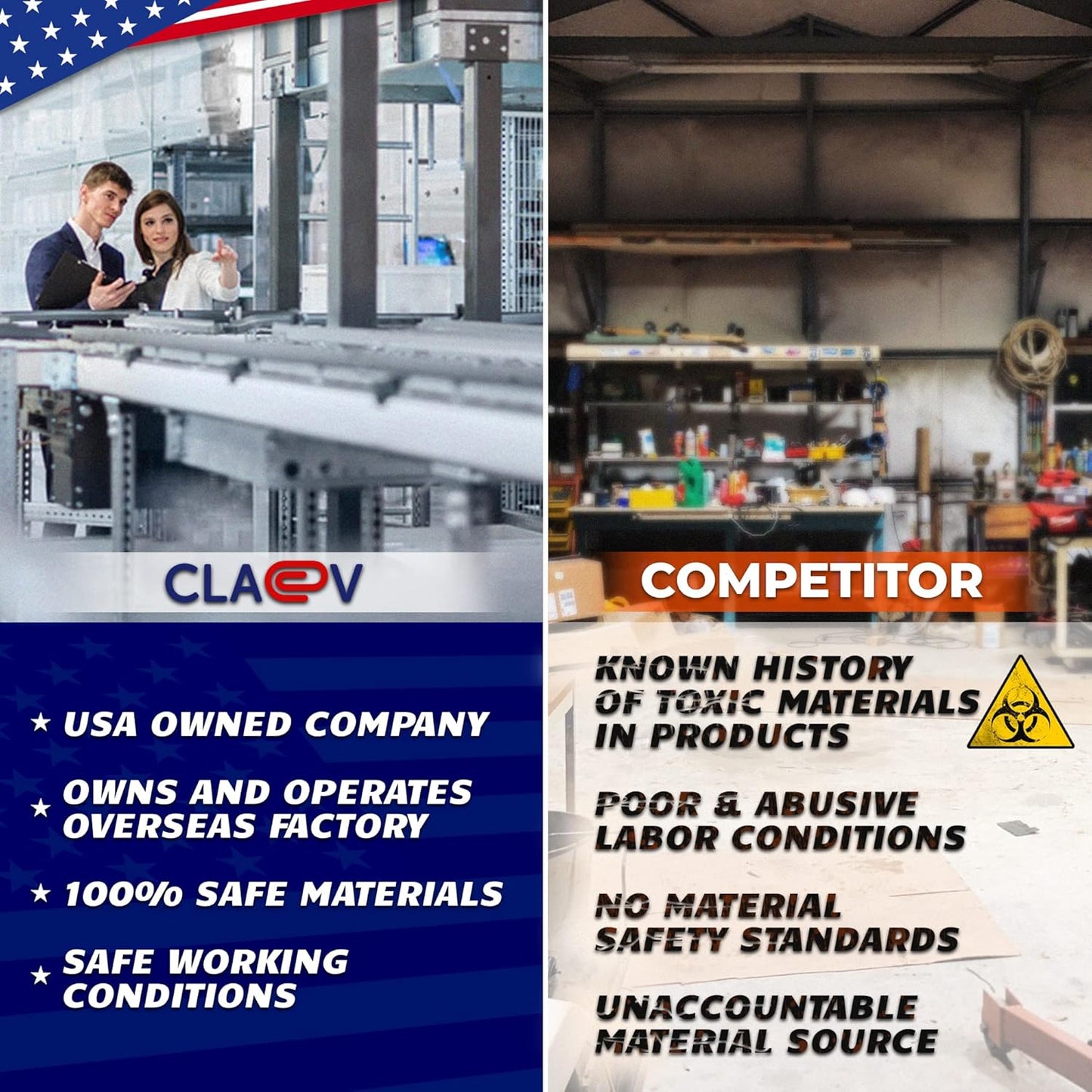 Claev Fast Seal Vertical 4x6 Passport & Card Holders (4x6 Extra Large (XXL), 250 Pack), Clear Waterproof ID Plastic Name Card Badge Holders for Travel, Conferences, Conventions