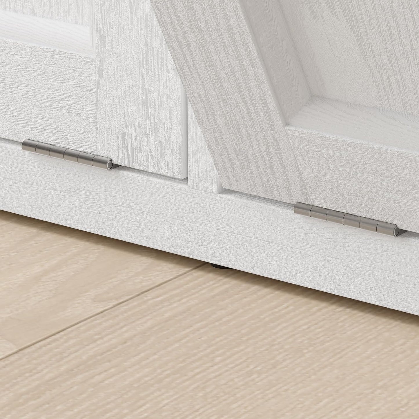 OLD CAPTAIN Tilt Out Trash Cabinet with Quick Installation and Deodorising Function, Wooden Freestanding Trash Can Cabinet Holds Up to 2x13 Gallons Capacity for Kitchen and Dining Room, White