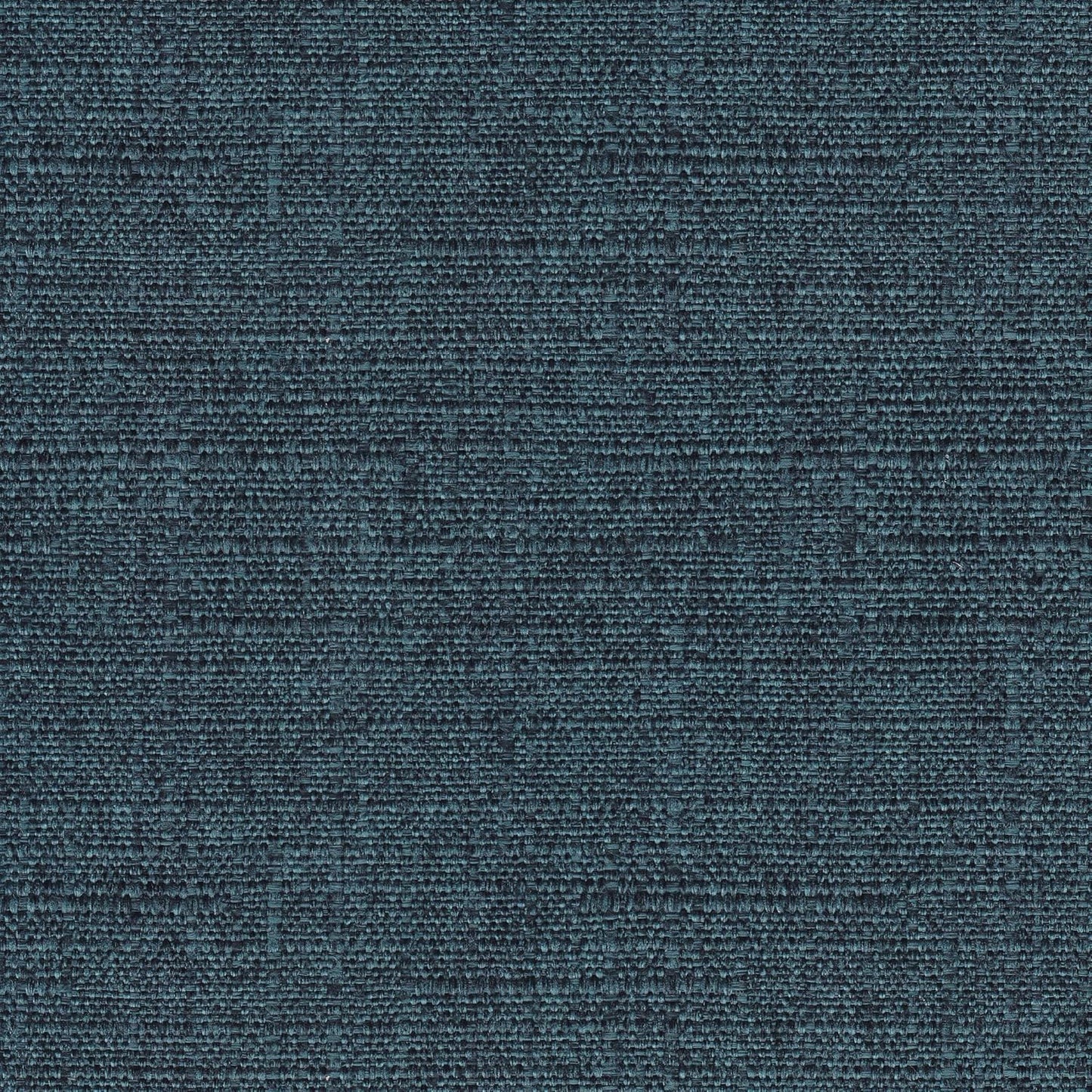 HomePop by Kinfine Fabric Upholstered Round Storage Ottoman - Velvet Button Tufted Ottoman with Removable Lid, Indigo Blue Woven