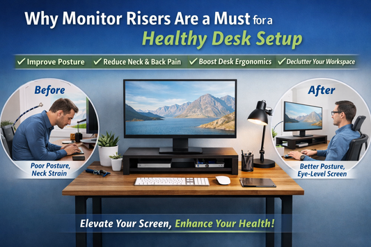 Why Monitor Risers Are a Must for a Healthy Desk Setup