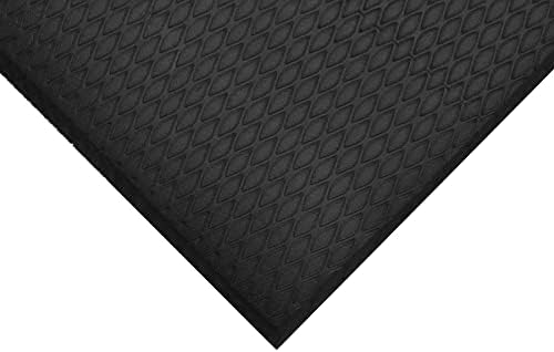 Hudson Exchange (3'x8') MaxCush Anti-Fatigue Comfort Industrial Ergonomic Mat Black