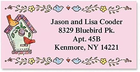 Colorful Images A Season at Home Return Address Mailing Labels, Personalize with Name & Addresses, Set of 144 Self Adhesive, Easy Peel Flat Label Sheets, 1 ⅛ x 2 ¼”, 12 Designs