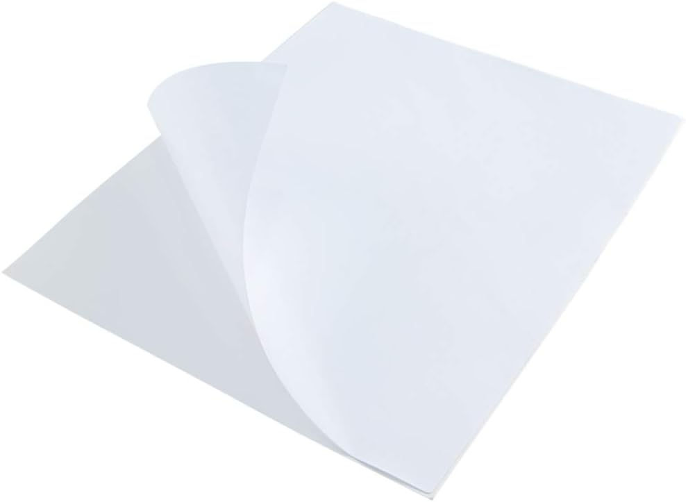 L LIKED 50 Full Sheet Self Adhesive Shipping Labels 8.5 x 11 Inches, Address Labels for Laser & Inkjet Printers (50 Sheets)