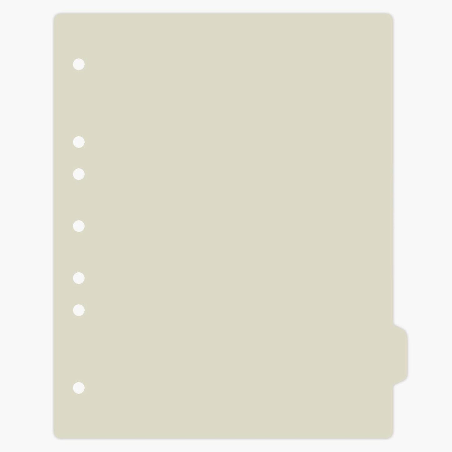 Carstens - Heavy Duty Plastic Ring Binder Dividers, Side Tab, 1/9 Cut, Tab 8 Position, US Letter, Pale Green, Case of 50, (2618-17CS) - Ideal Medical Chart Dividers or Index Tabs for 3 Ring Binders