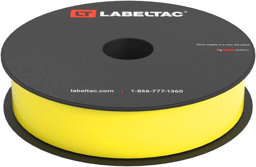 LT4/LT4P/LTPX Label Supply 1" x 150' Hi-Vis Yellow