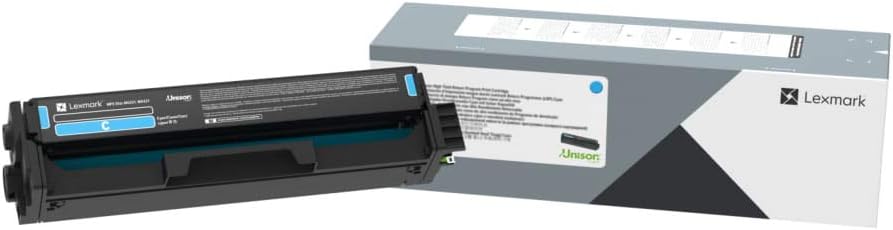 Lexmark 20N10C0, 20N10K0, 20N10M0, 20N10Y0 CMYK 4-Color Return Program Toner Cartridge Set for CS331, CX331