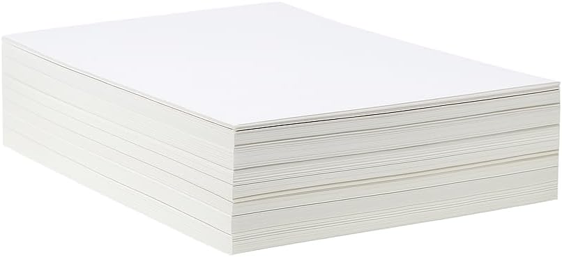 Century Lemon™ 11" x 14" White Poster Board, 200 Sheets Superb Multipurpose Bulk Poster Board for School, Office, and Craft Projects, 256-84-005
