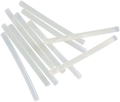 TrendBox Pack of 20 Clear 11mmx200mm - Hot Melt Glue Sticks Strips Melting Adhesive for Handmade Craft DIY Home Office Project Craftwork Fix & Repairs