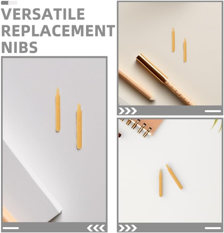 NUOBESTY 30Pcs 3mm Paint Marker Nibs Replacement Tips for Acrylic Paint Markers, Universal Permanent Pen Points, Easy to Replace for Artists, Students, Office Use