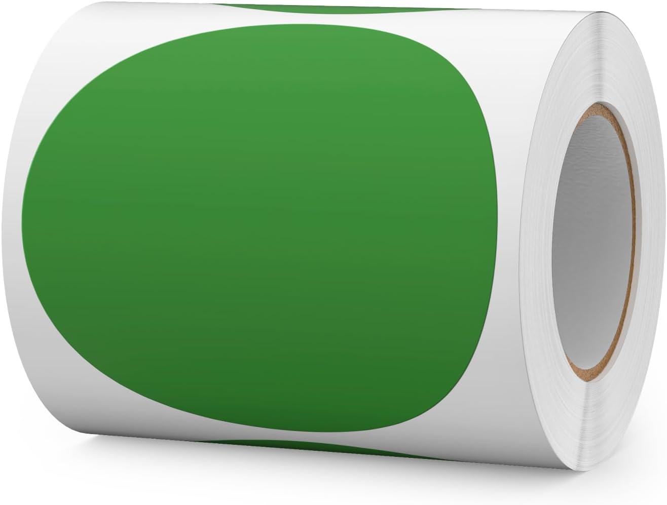 300 PCS Circle Stickers 4 Inch Green Vinyl Floor Dots Sticker Removable Self-Adhesive Colored Large Round Label Roll for Marking Inventory Organizing Classroom Line Up Spots