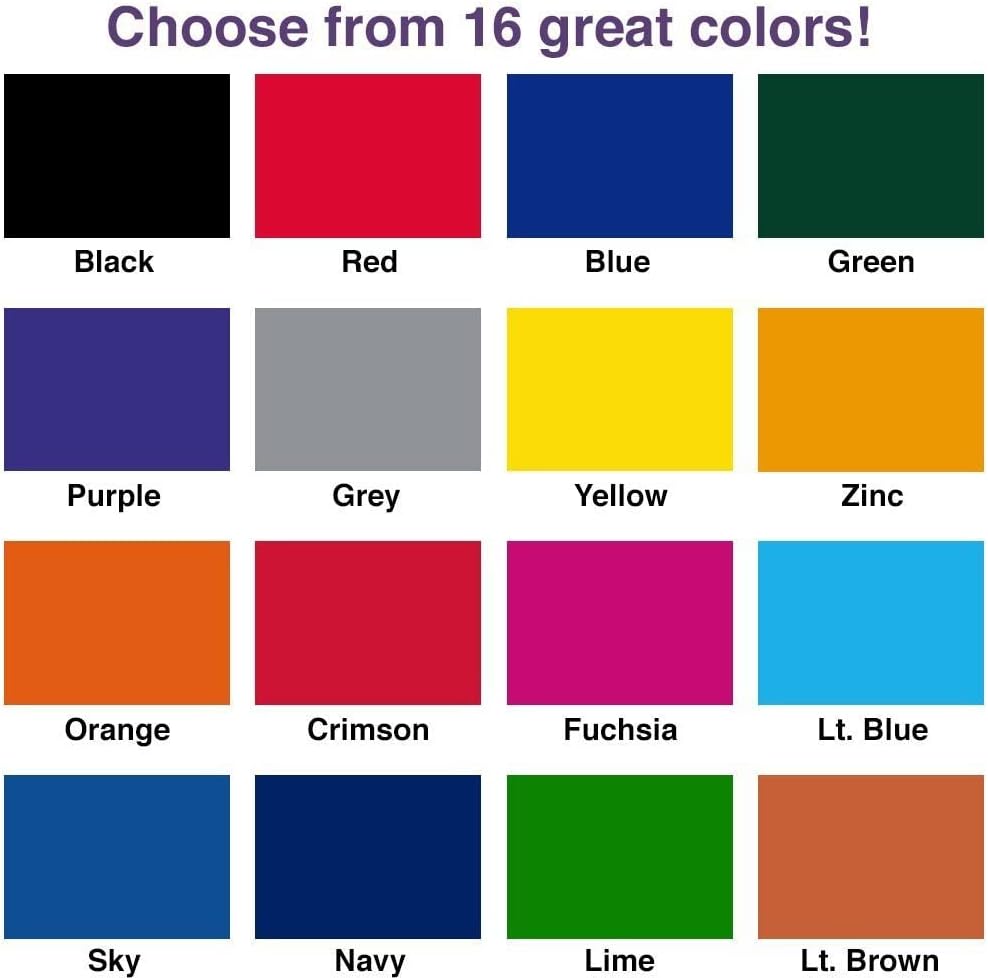 Infusion Self-Inking Custom Rubber Stamp (Personal or Business Use) - Choose from 16 Colors (1-1/2" x 2-3/8")