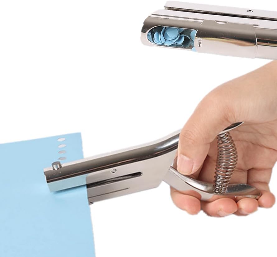 Heavy Duty Hole Punch - Single 3/8" (10mm) Hole Punch for Crafts, Paper, Cards & Tags