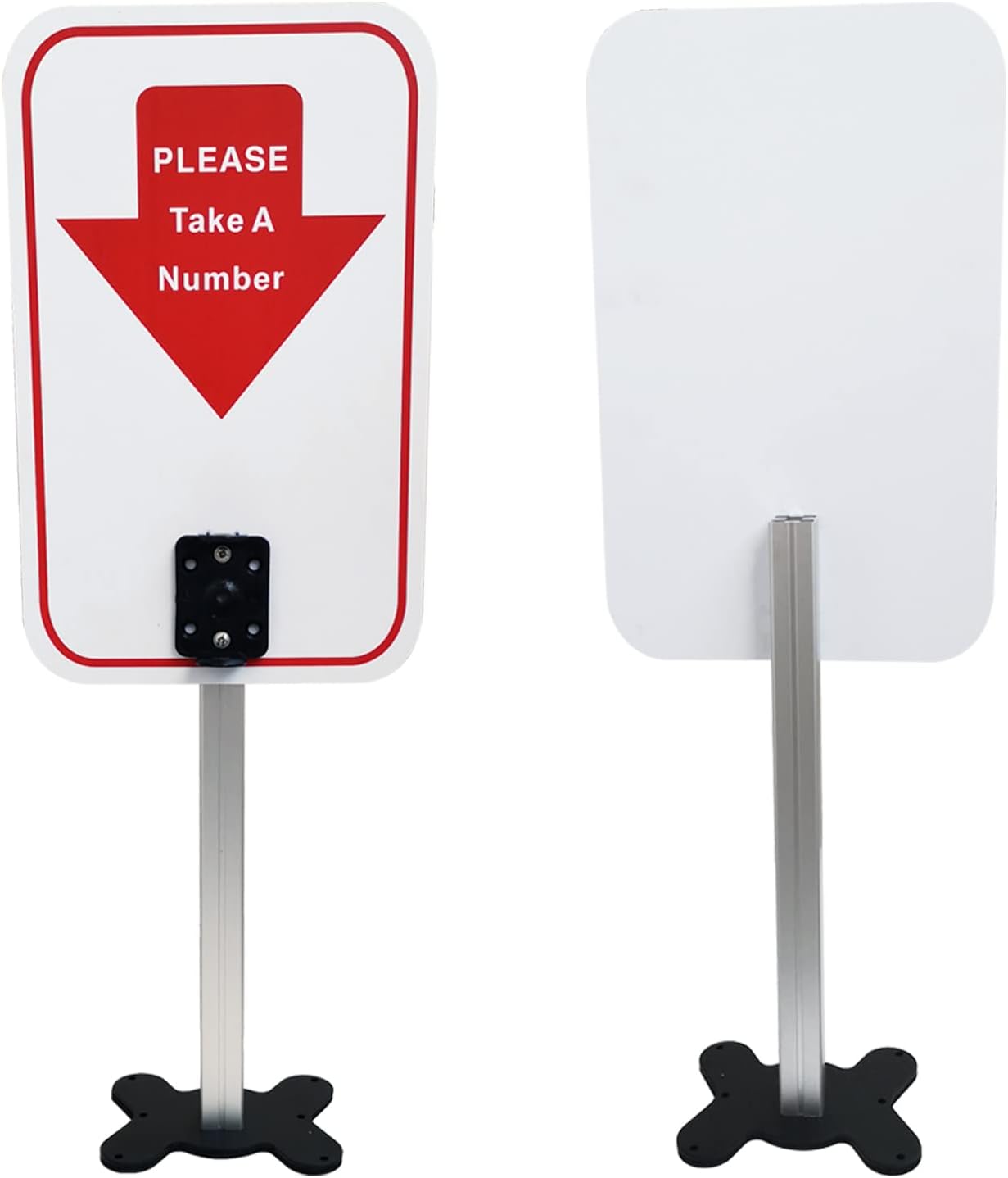 2 Digit Take A Number System Ticket Dispenser with Counter Stand and 1 Roll Take a Number Tickets 2000 Tickets for Queue Call System