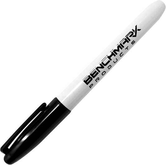 Suite Benchmark Products Permanent Markers, Black, Sterile and Irradiated, 10 Markers/Pack (Retractable)