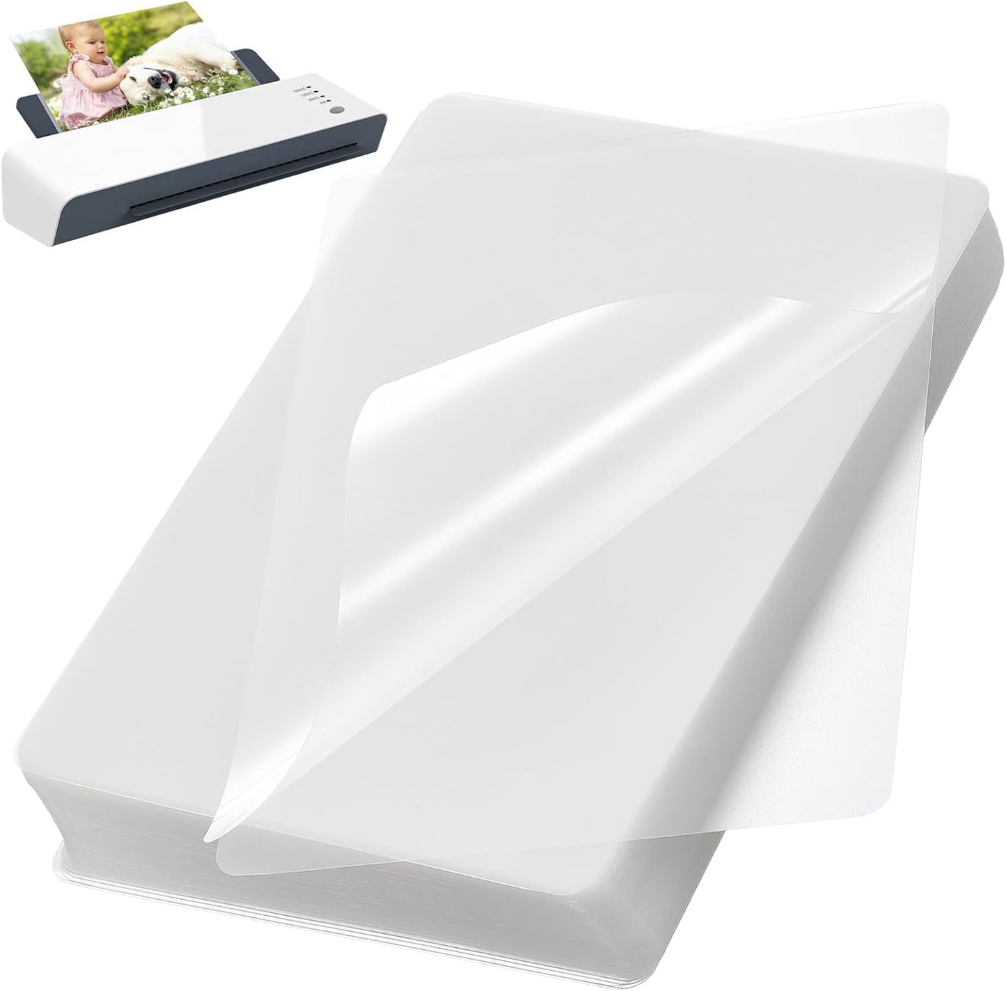 Thermal Laminating Pouches, 30 Pack Laminating Sheets for Use with Thermal Laminators, 9 x 11.5 Inches, Letter Size Sheets, 5-mil Thickness