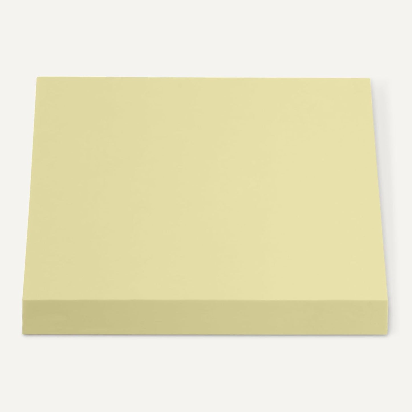 Amazon Basics Square Sticky Notes, Self-Stick Pads, Pack of 5, 3 x 3 inches, Yellow