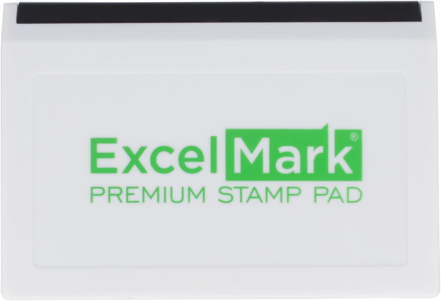 ExcelMark Ink Pad for Rubber Stamps 1-7/8" x 3-1/8"- Green