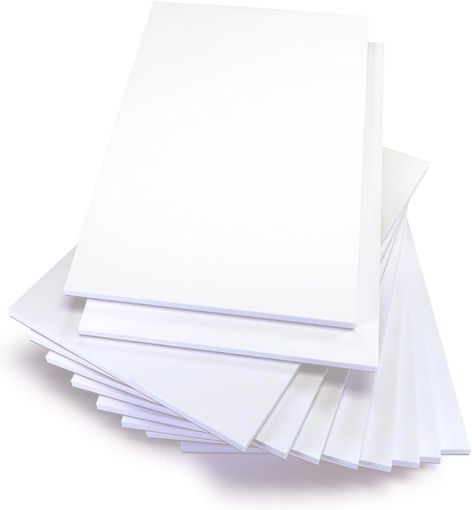 Memo Pads - Note Pads - Scratch Pads - Writing pads - 10 Pads with 50 sheets in Each Pad (5.5 x 8.5 inches)