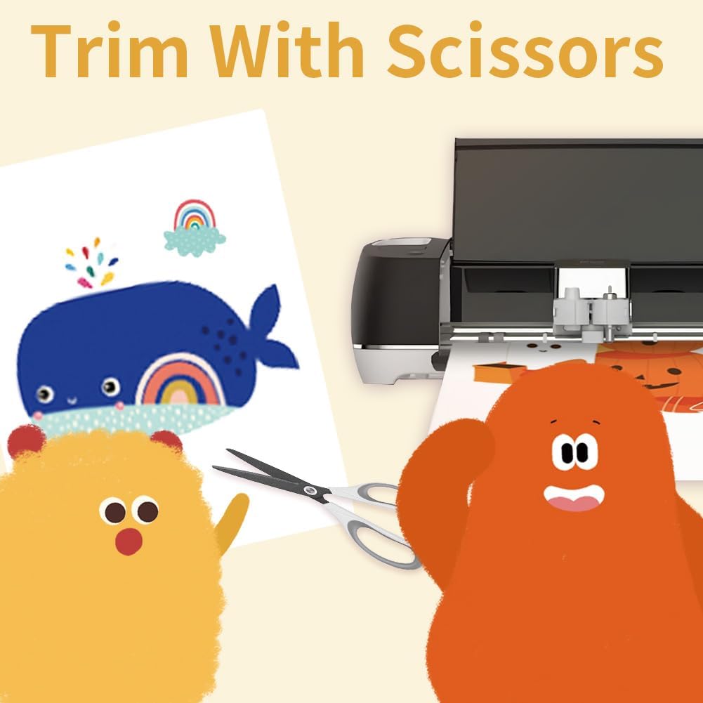 Transmile Heat Transfer Paper for White & Dark Fabrics (20 Sheets, 8.5 x 11", MIX PACK) Iron on Transfers for T Shirts Printable Heat Transfer Vinyl for Inkjet Printer