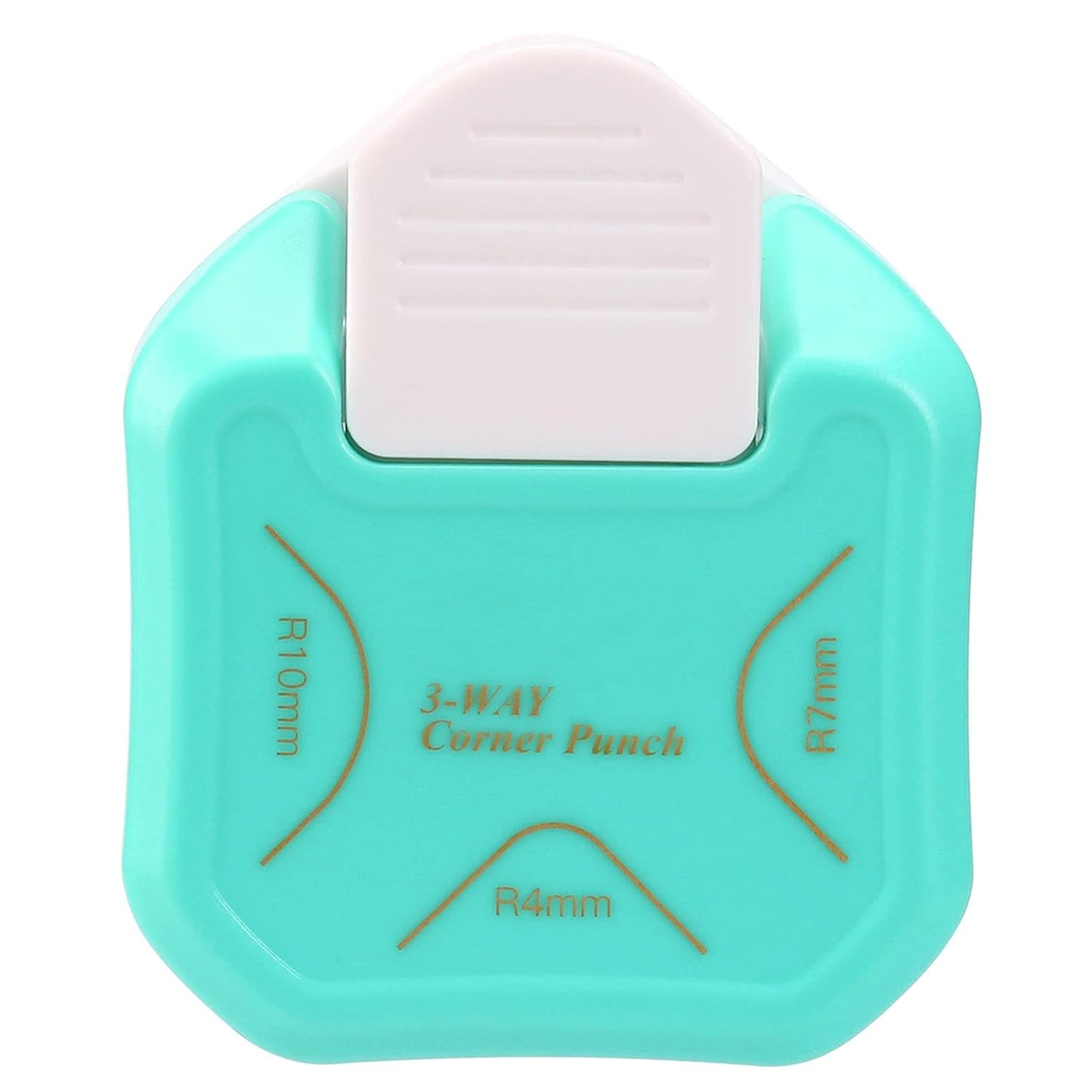 LOONENG 3 Way Round Corner Punch, 4mm, 7mm, 10mm 3 in 1 Corner Cutter for Paper Crafts, Laminator, Cardstock, DIY Projects, Photocards, Card Making and Scrapbooking