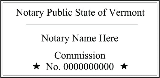 Notary Stamp Seal Ink Personalized Self Inking Stamp Custom Stamp Rubber Stamp Trodat 4913 Self Ink Notary Stamp - 7/8" x 2-3/8" Impression Area