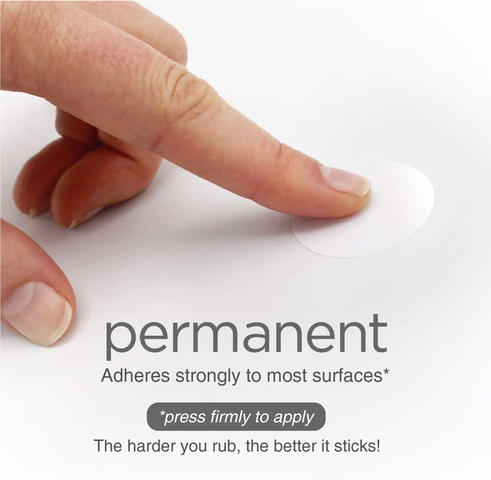 ChromaLabel 1.25 Inch Round Label Permanent Color Code Dot Stickers, 500 Labels per Dispenser Box, White