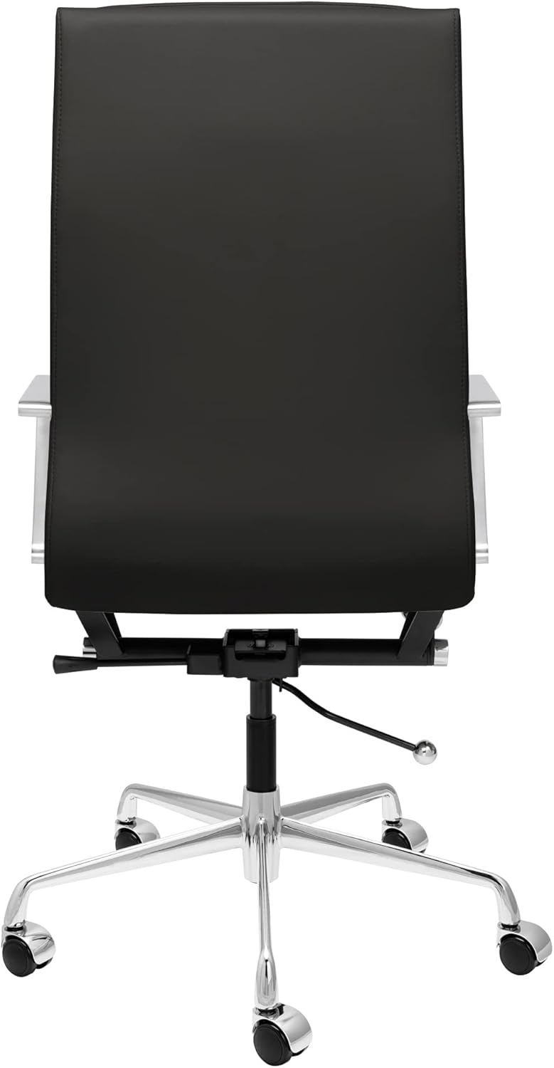 Laura Davidson Furniture SOHO II Tall Back Padded Management Chair (Black)