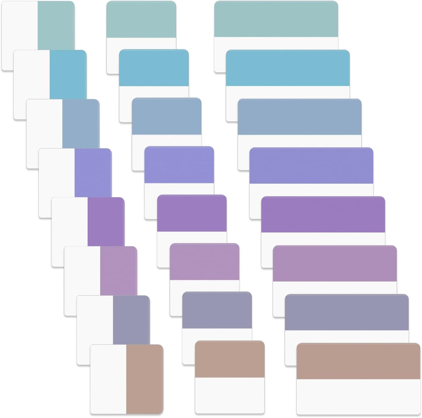 Mr. Pen- Sticky Index Tabs, 360 Pcs, Pastel Sticky Tabs for Notebooks, Page Markers, Page Tabs for Binders, Page Tabs Sticky Tabs for Books, Notebook Tabs, Book Sticky Tabs for Notebooks